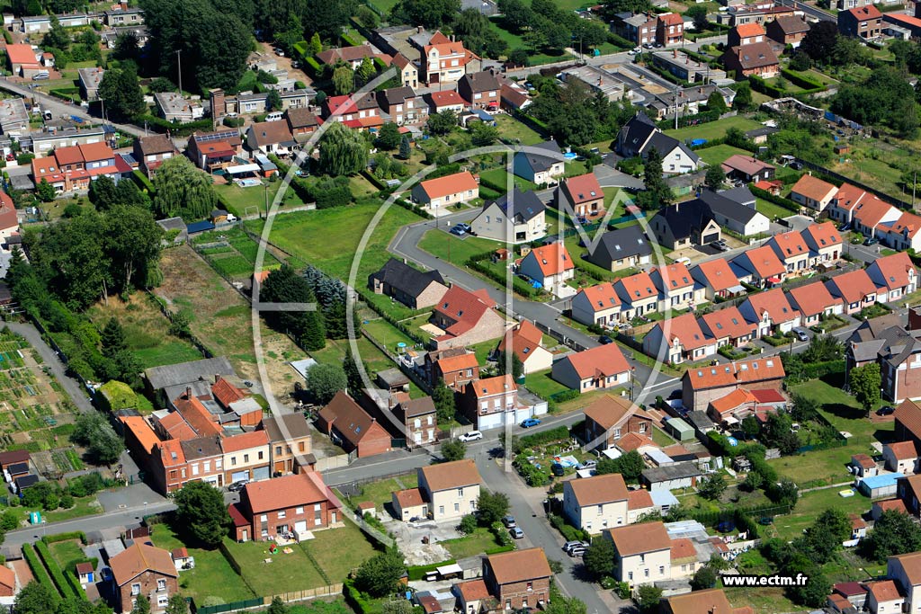 Photo arienne de Libercourt