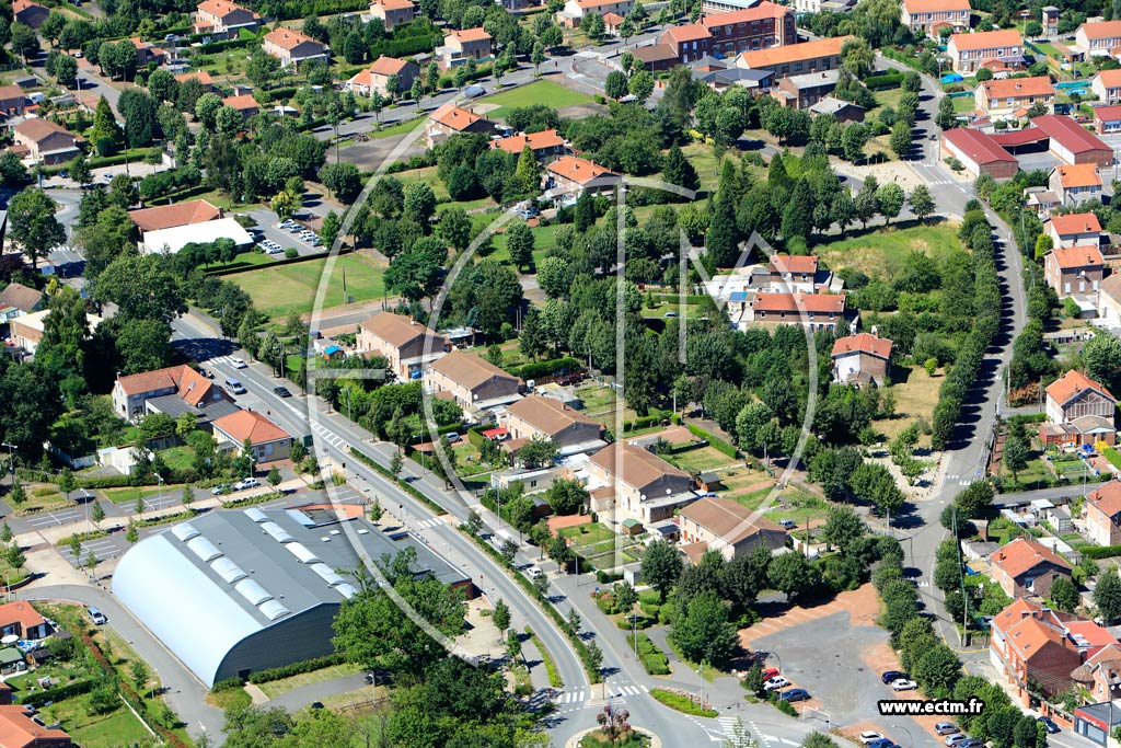 Photo arienne de Libercourt