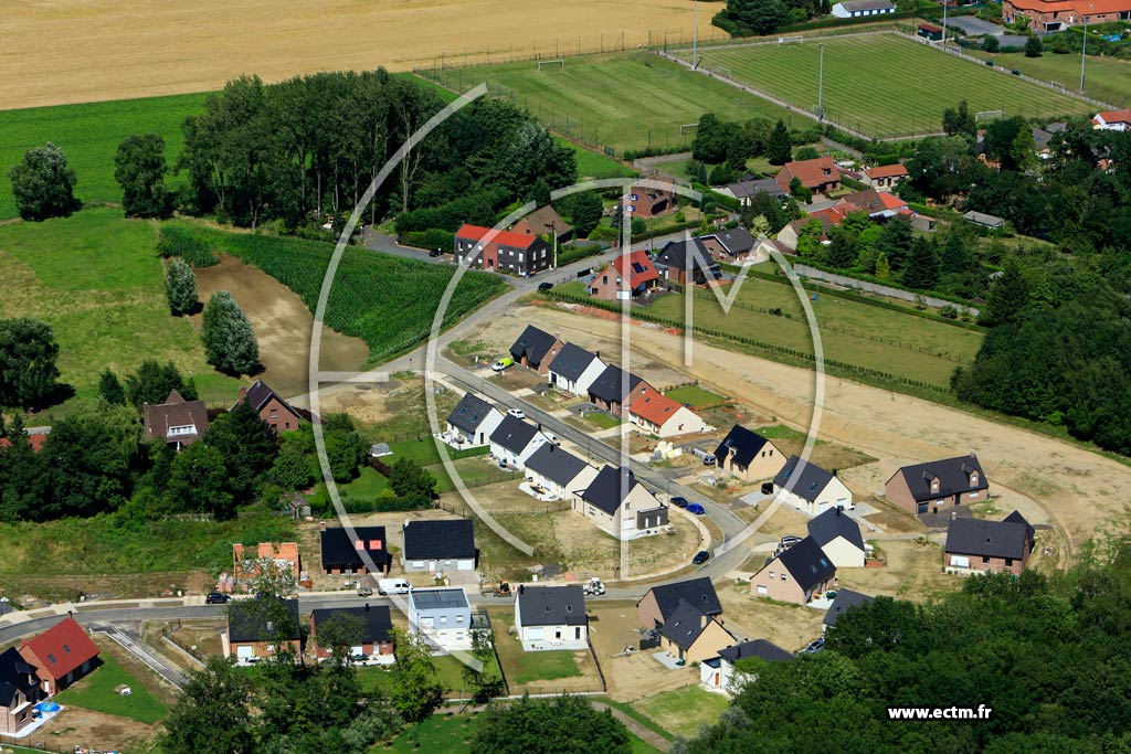 Photo arienne de Libercourt (Quartier de la Rue Cyprien Quinet)