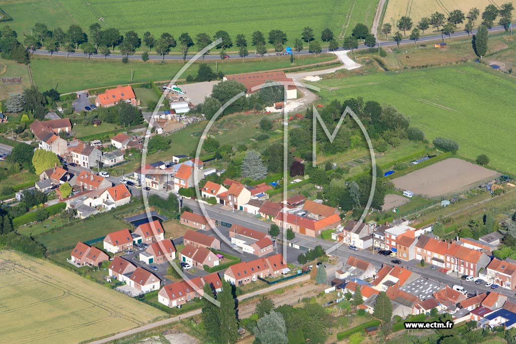 Photo arienne de Lillers (Quartier de Saint Venant)