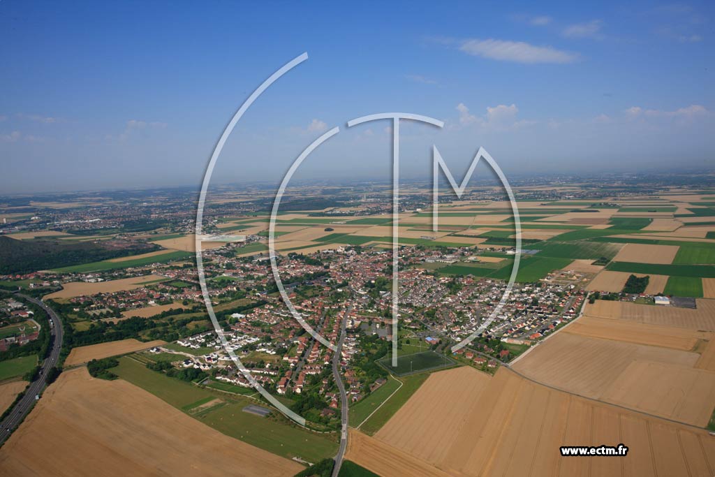 Photo arienne de Loos-en-Gohelle