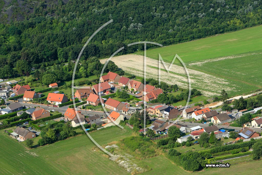 Photo arienne de Loos-en-Gohelle (Quartier Lon Blum)