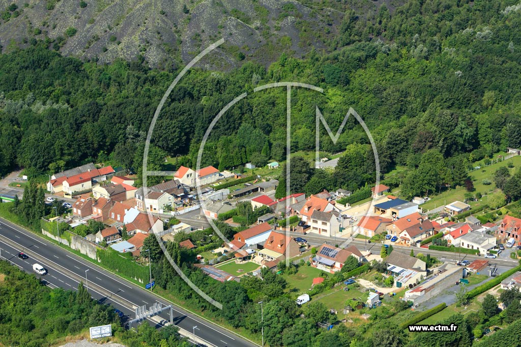 Photo arienne de Loos-en-Gohelle (Quartier Lon Blum)