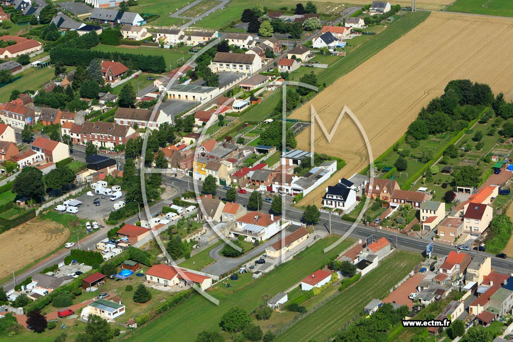Photo arienne de Loos-en-Gohelle (Quartier Supervielle)