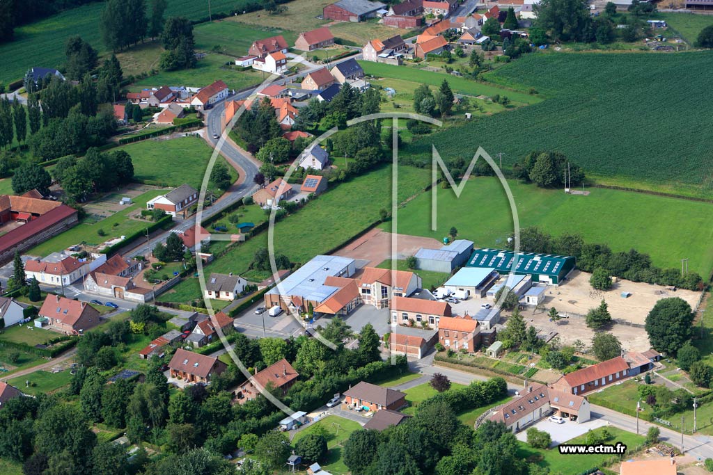 Photo arienne de Magnicourt-en-Comte