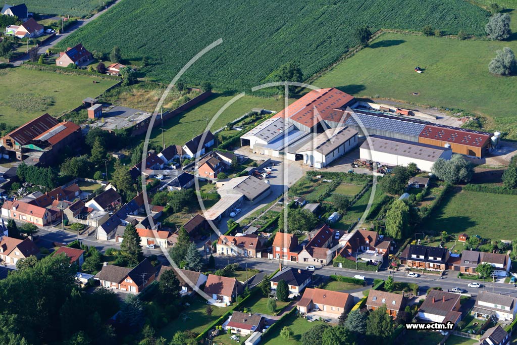 Photo arienne de Marles-les-Mines