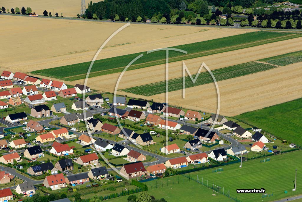 Photo arienne de Montigny-en-Gohelle
