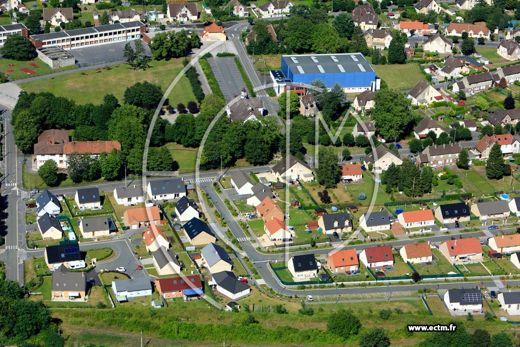 Photo arienne de Mricourt