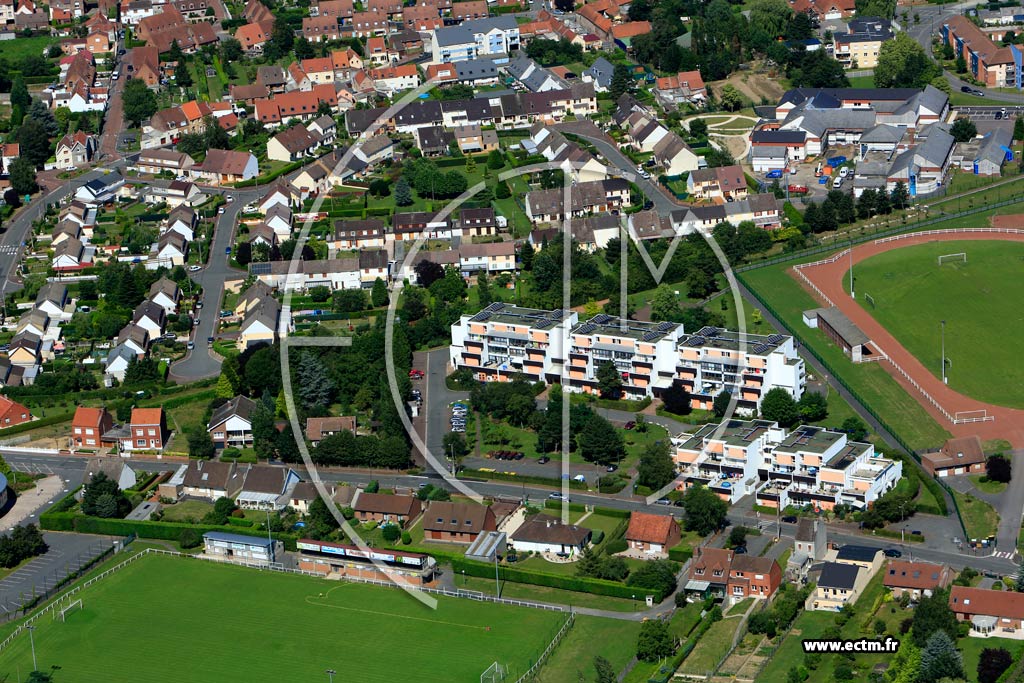 Photo arienne de Noyelles-Godault (Quartier de l'Avenue de la Rpublique)