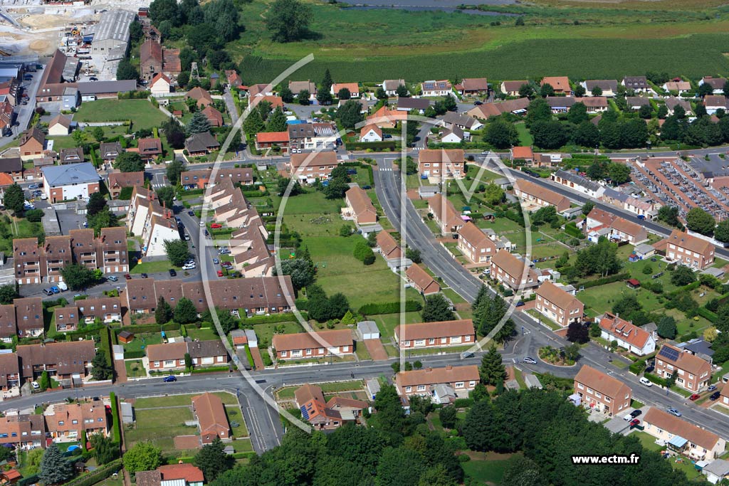 Photo arienne de Noyelles-ls-Vermelles