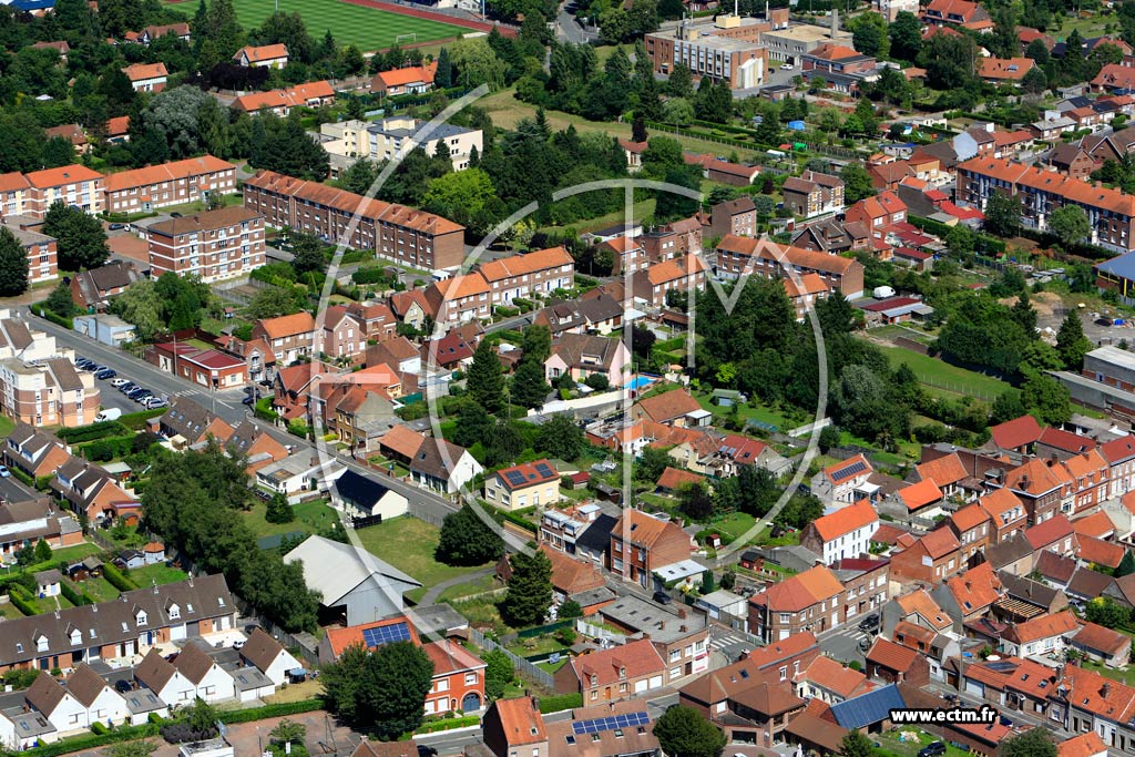 Photo arienne de Oignies