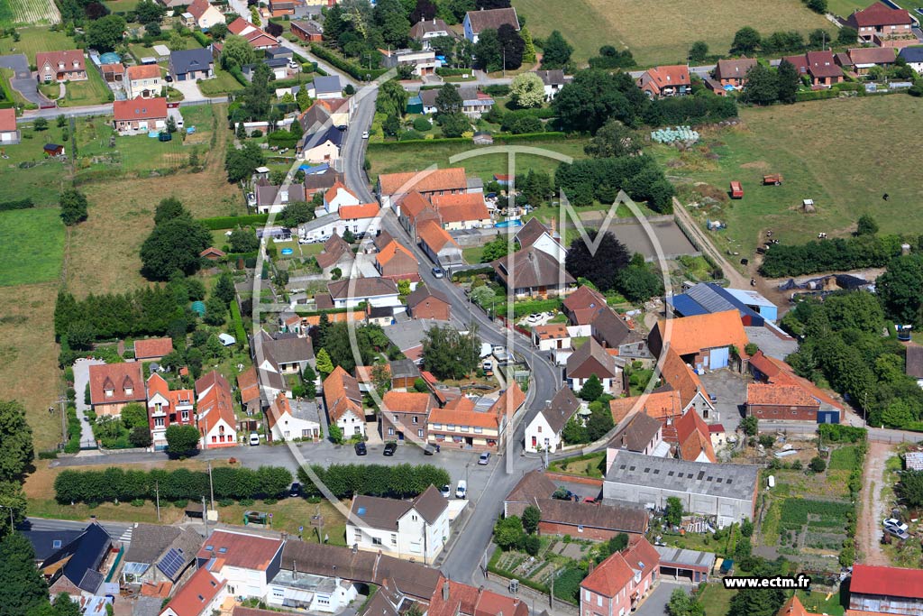 Photo arienne de Rebreuve-Ranchicourt