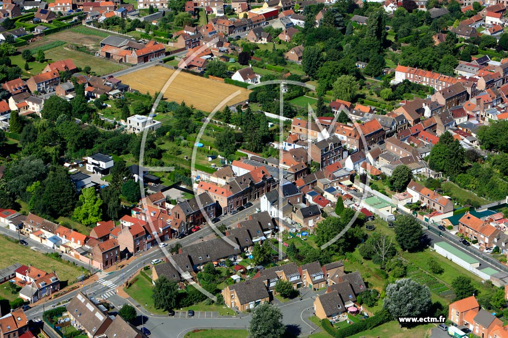 Photo arienne de Sainghin-en-Weppes (Quartier de la Rue du Gnral Leclerc)