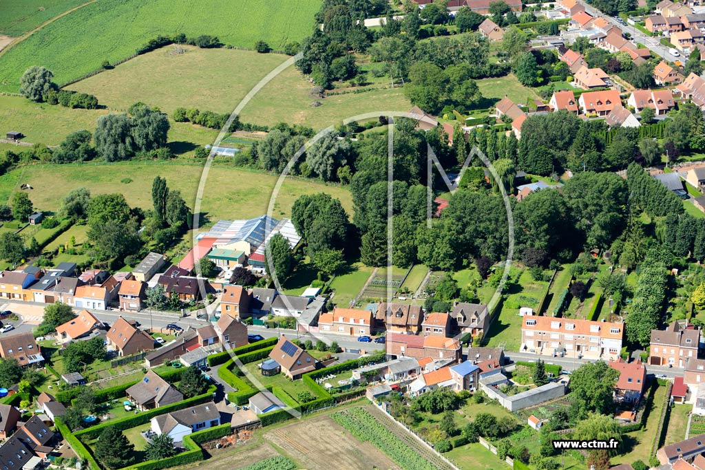 Photo arienne de Sainghin-en-Weppes (Quartier de la Rue du Gnral Leclerc)