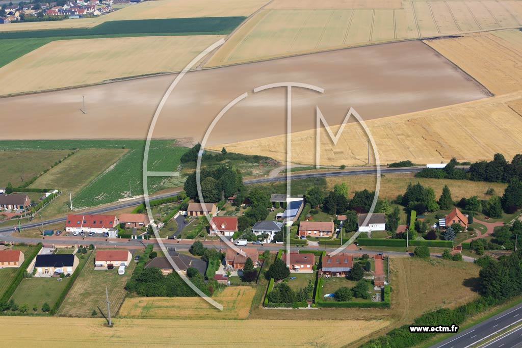 Photo arienne de Sains-en-Gohelle (Quartier Montant-de Vigny)