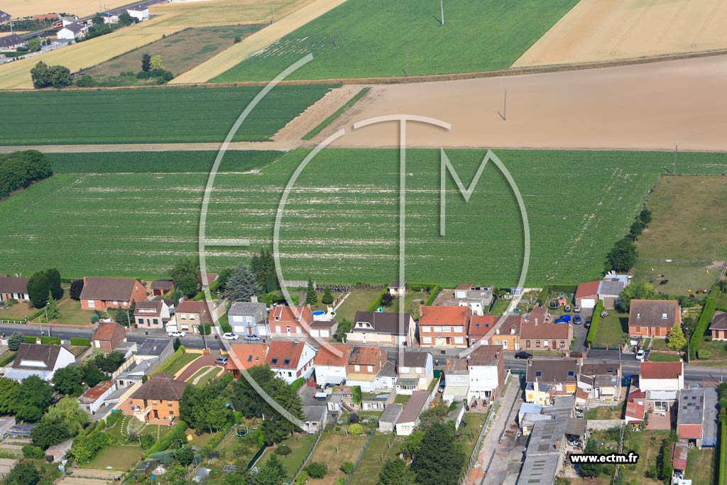 Photo arienne de Sains-en-Gohelle (Quartier Montant-de Vigny)