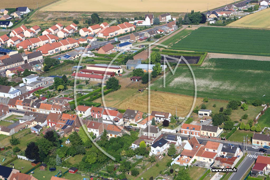 Photo arienne de Sains-en-Gohelle (Quartier Montant-de Vigny)