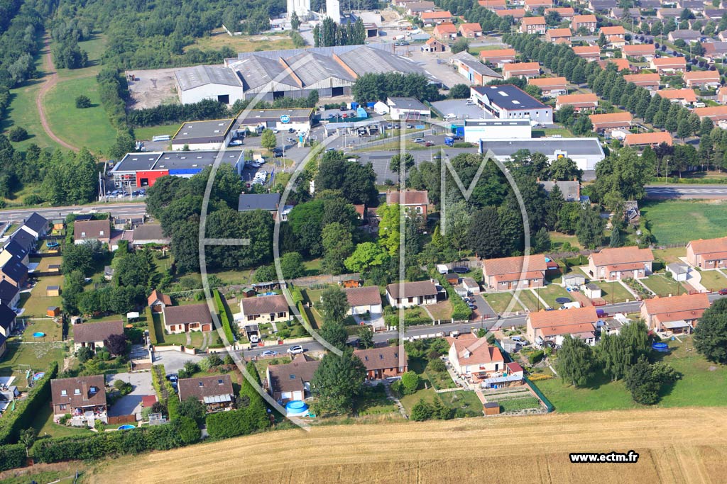 Photo arienne de Sains-en-Gohelle (Quartier Montant-Musset)