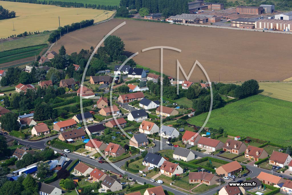 Photo arienne de Sains-en-Gohelle (Rsidence de l'Alouette)