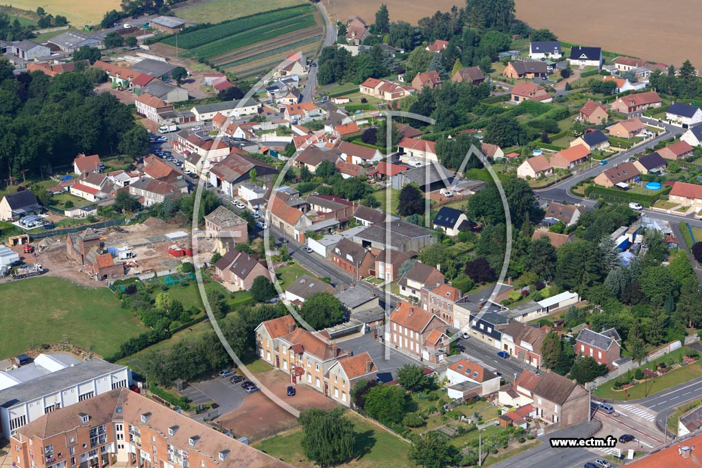 Photo arienne de Sains-en-Gohelle (Rsidence de l'Alouette)
