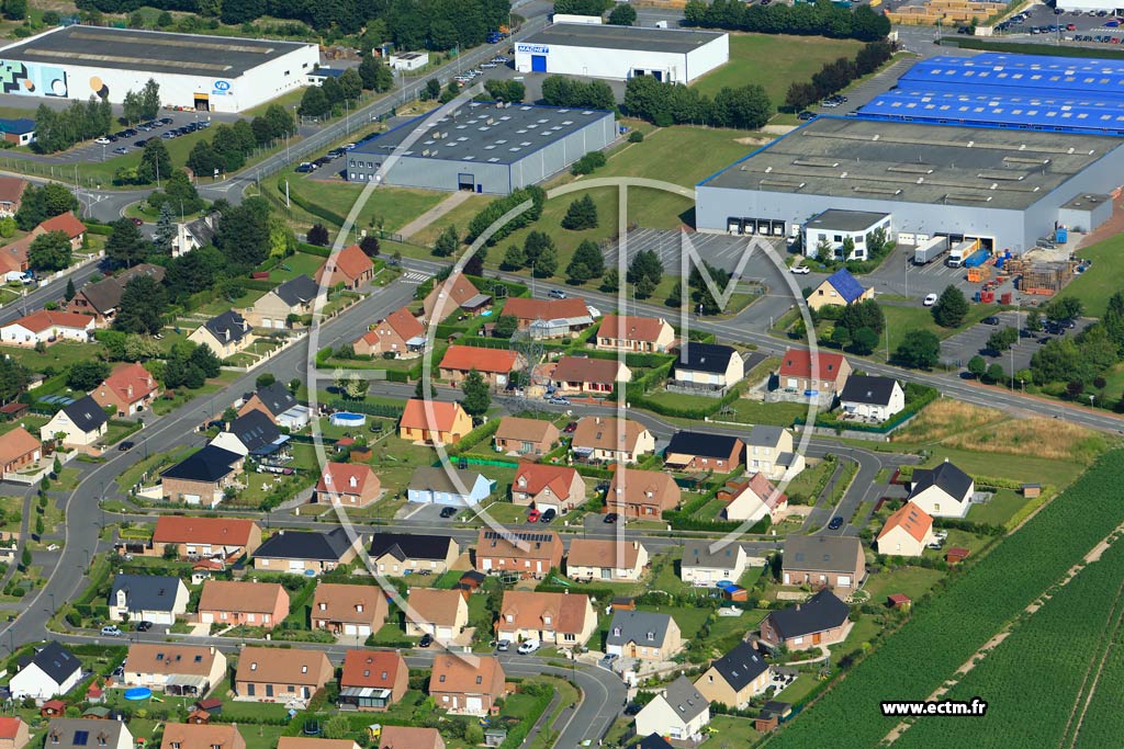 Photo arienne de Vendin-le-Vieil
