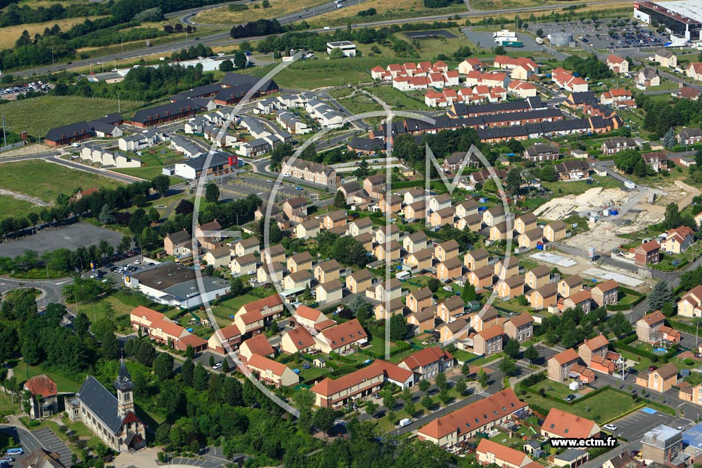 Photo arienne de Vendin-le-Vieil