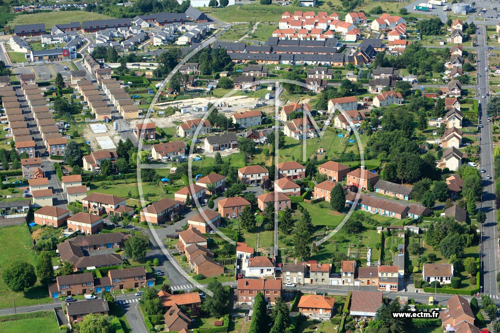 Photo arienne de Vendin-le-Vieil