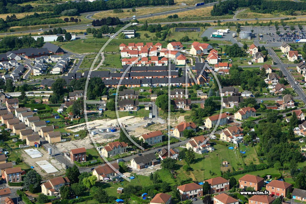 Photo arienne de Vendin-le-Vieil