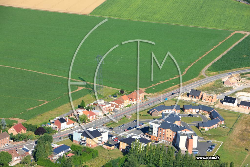 Photo arienne de Vendin-le-Vieil (Nord)