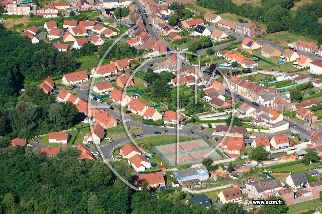Photo arienne de Vendin-le-Vieil (Quartier Edouard Vaillant)
