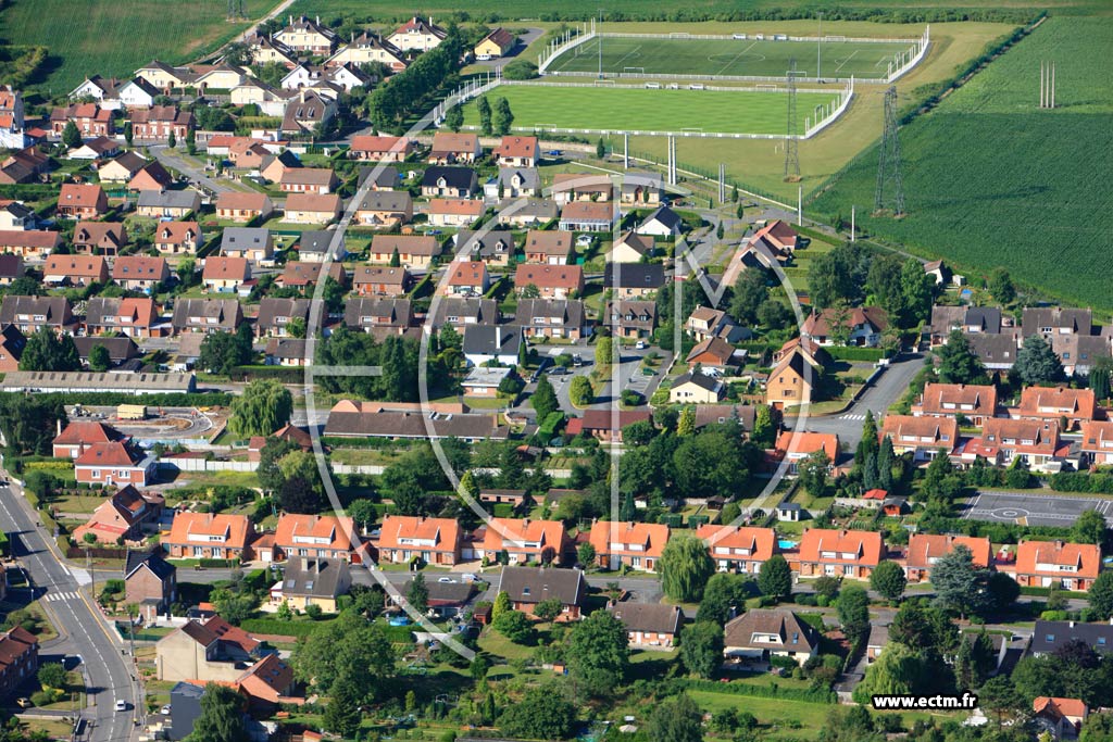 Photo arienne de Vendin-le-Vieil (Quartier Edouard Vaillant)