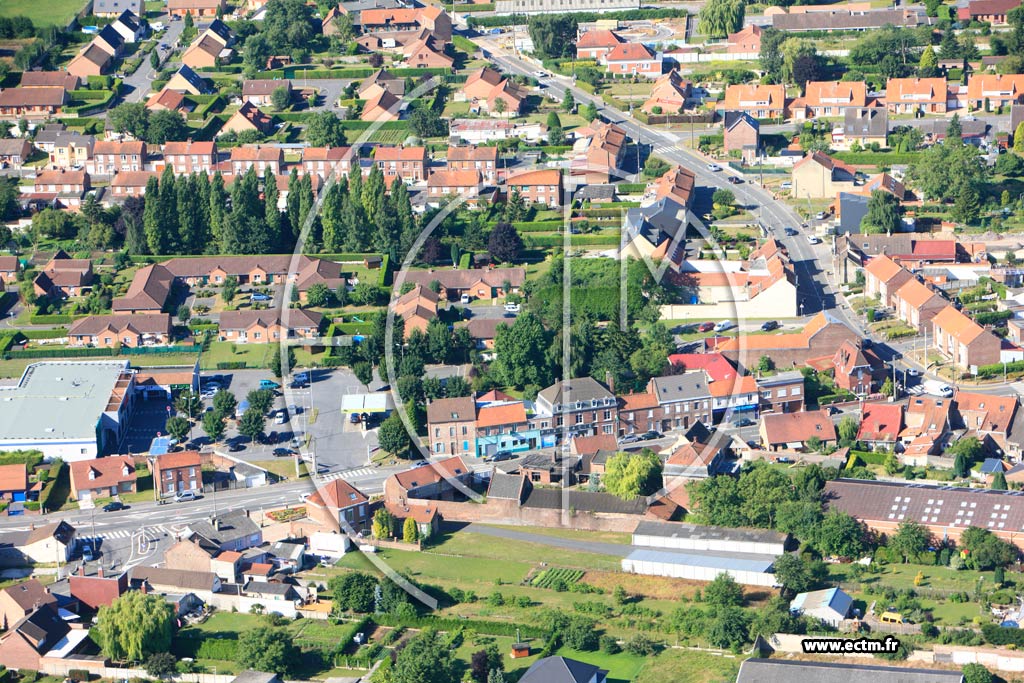 Photo arienne de Vendin-le-Vieil (Quartier Edouard Vaillant)