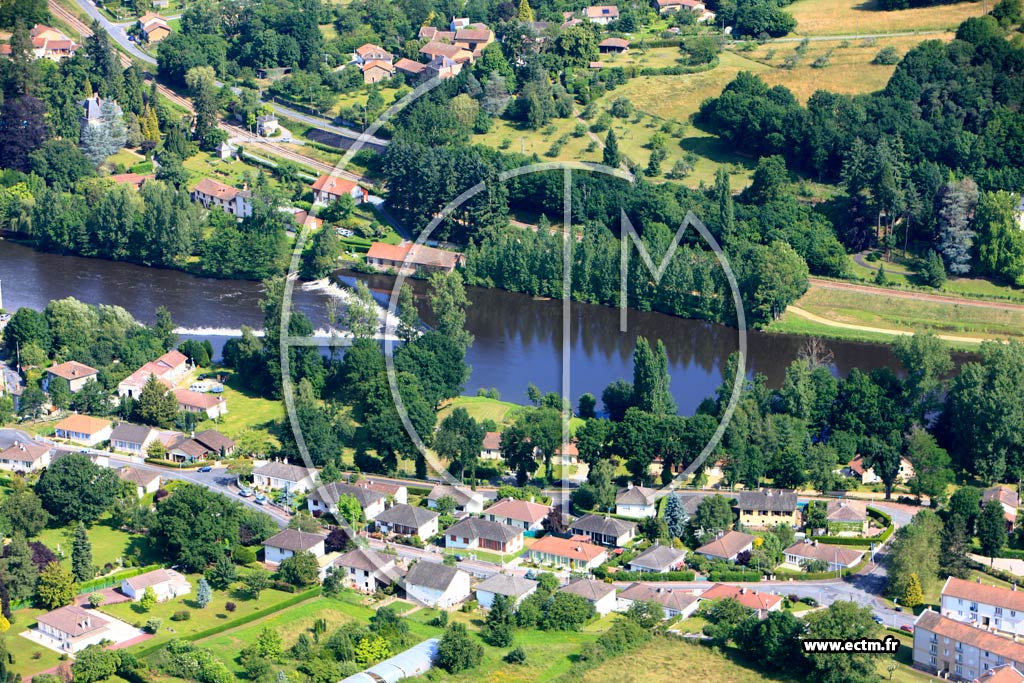 Photo arienne de Aixe-sur-Vienne