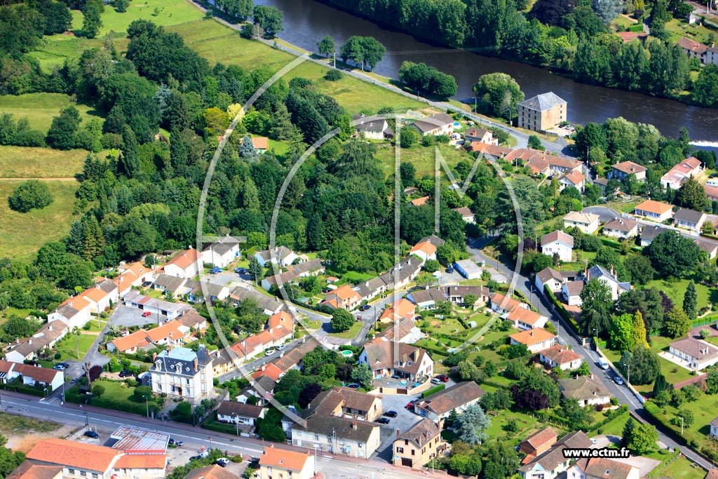 Photo arienne de Aixe-sur-Vienne