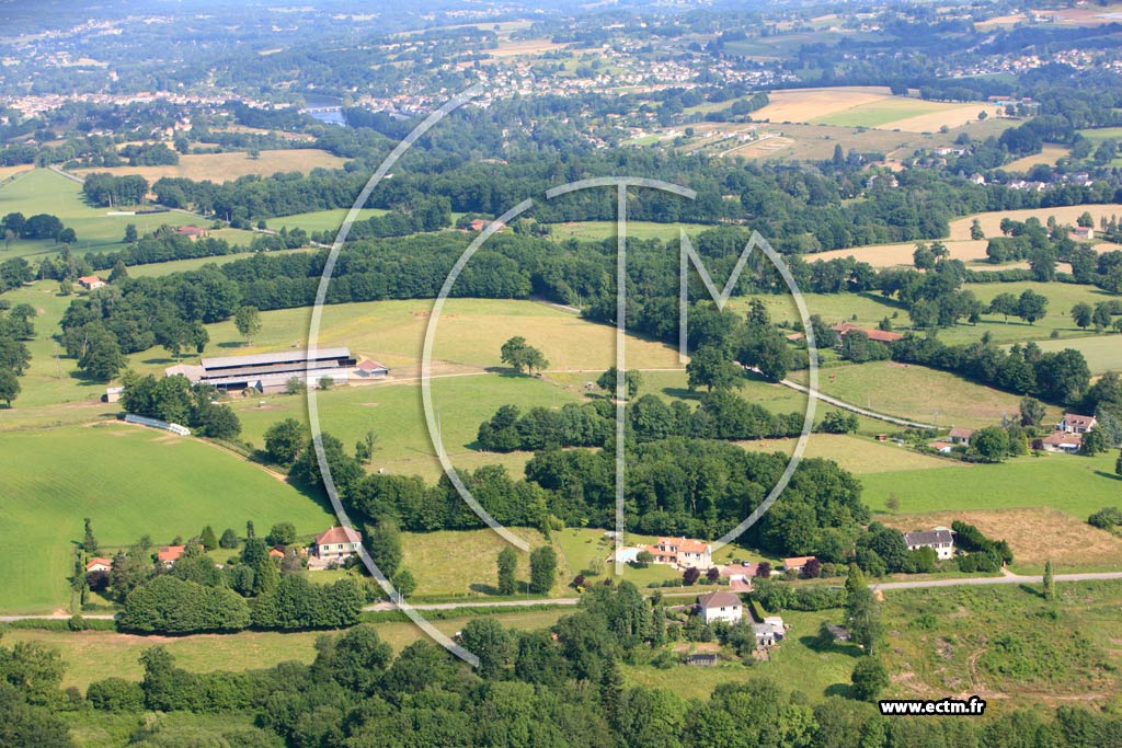 Photo arienne de Beynac (La Sudrie)