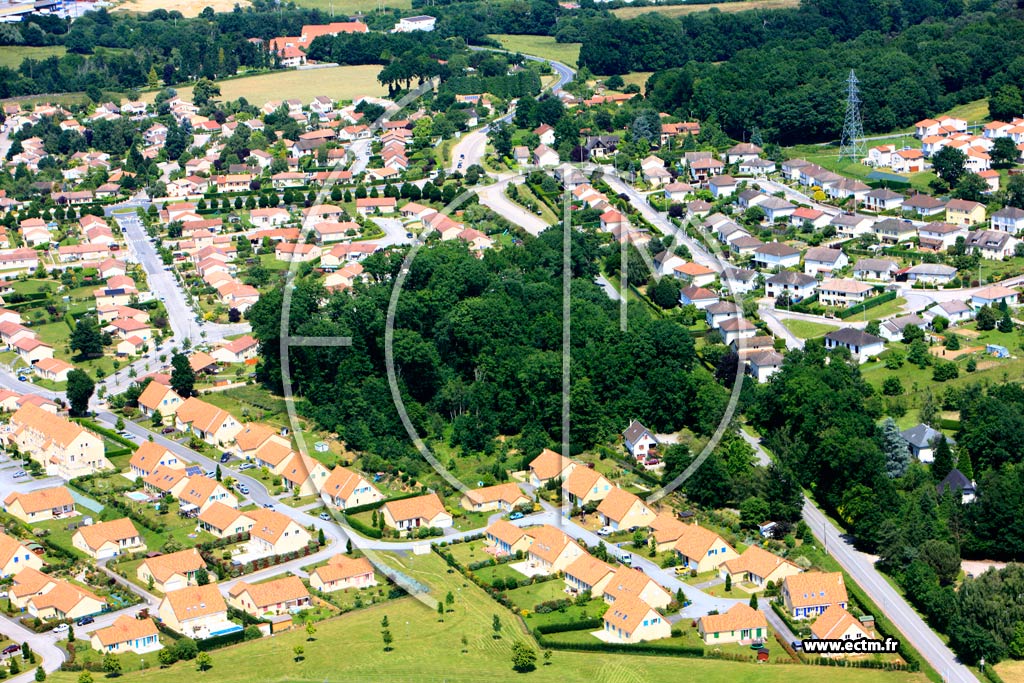 Photo arienne de Condat-sur-Vienne