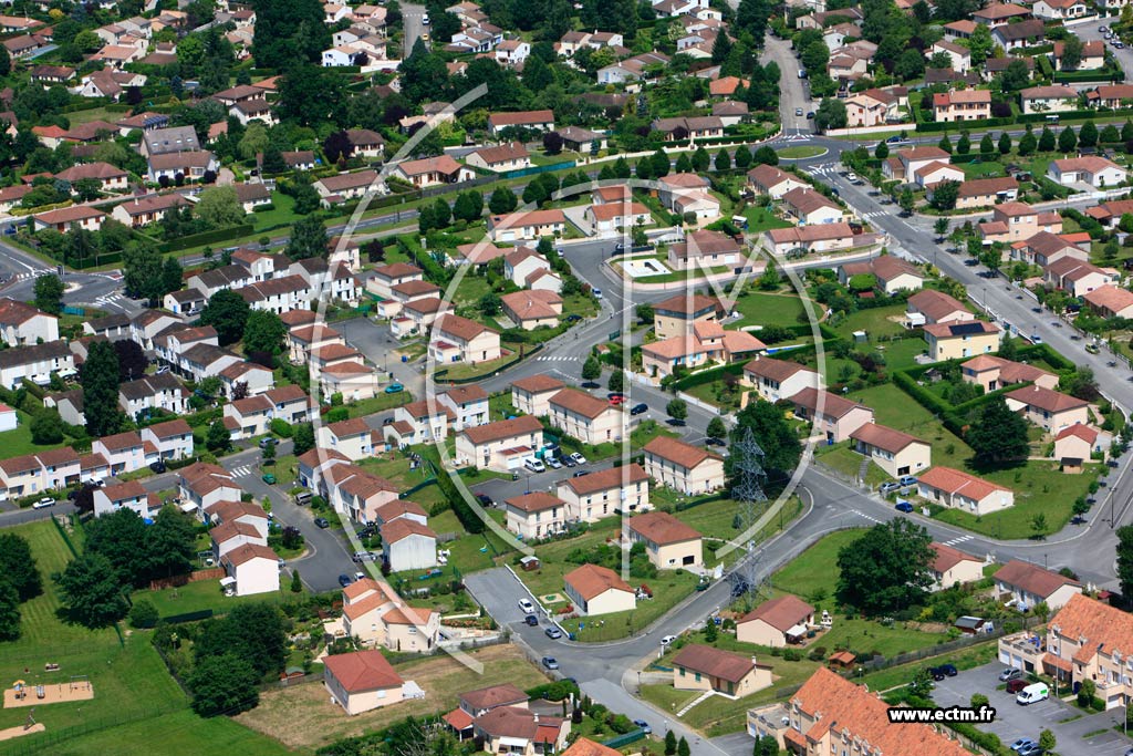 Photo arienne de Condat-sur-Vienne