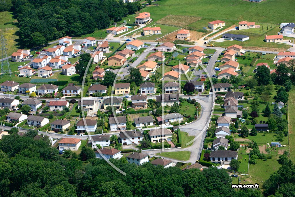Photo arienne de Condat-sur-Vienne