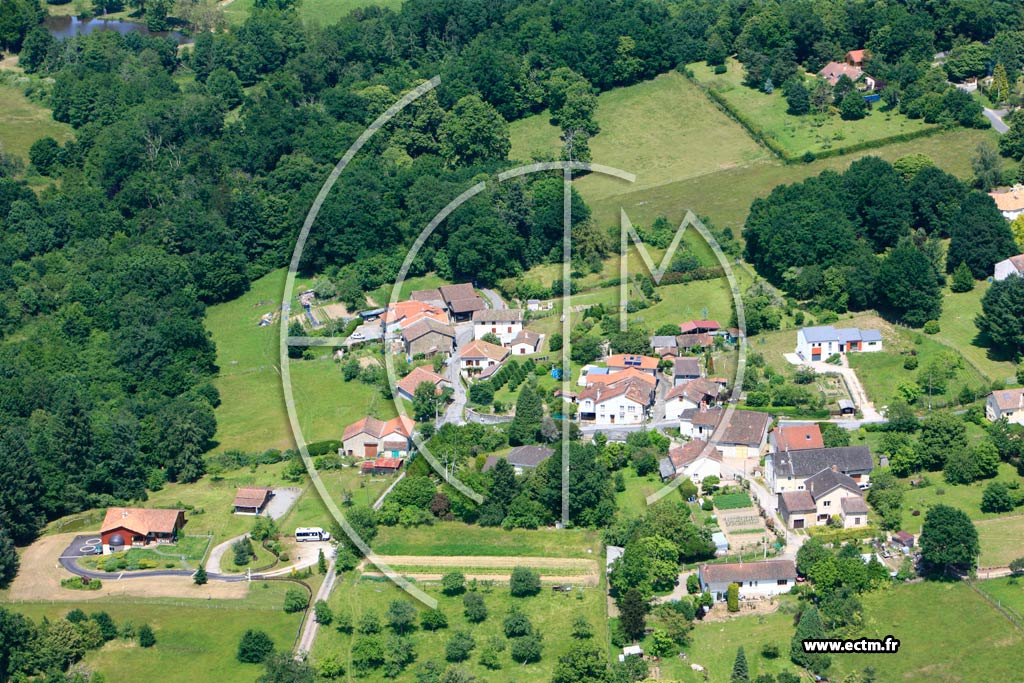 Photo arienne de Condat-sur-Vienne (Brgras)