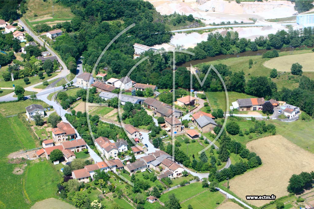 Photo arienne de Condat-sur-Vienne (Le Chambon)