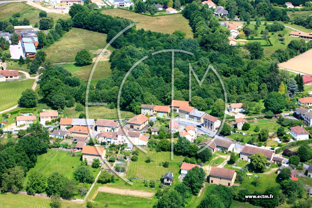 Photo arienne de Couzeix