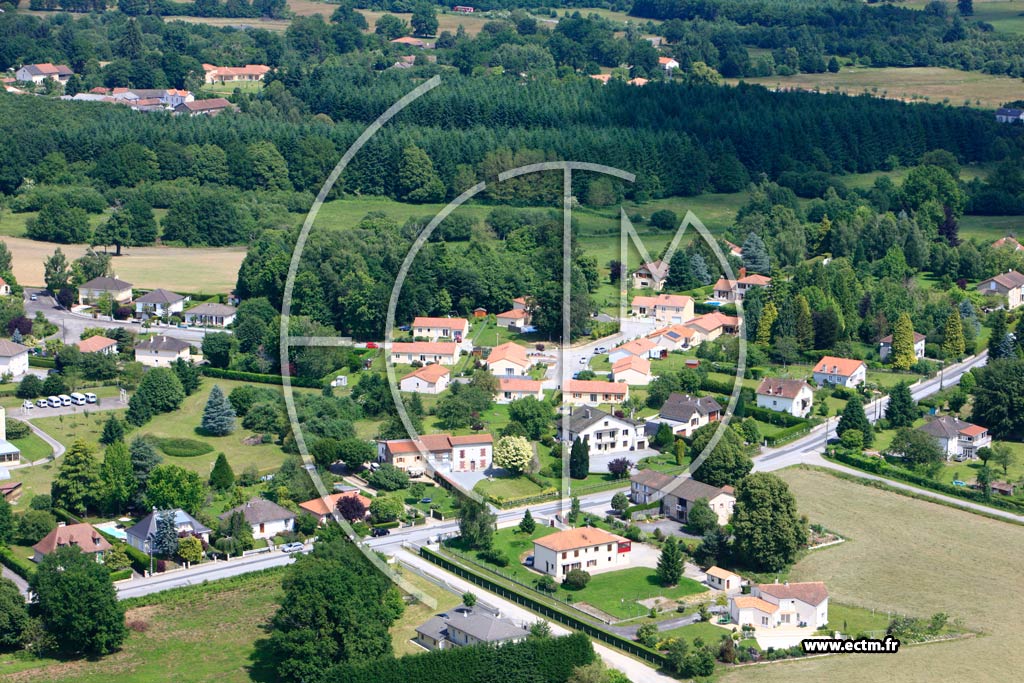Photo arienne de Couzeix