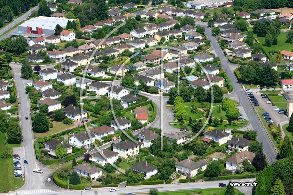 Photo arienne de Couzeix