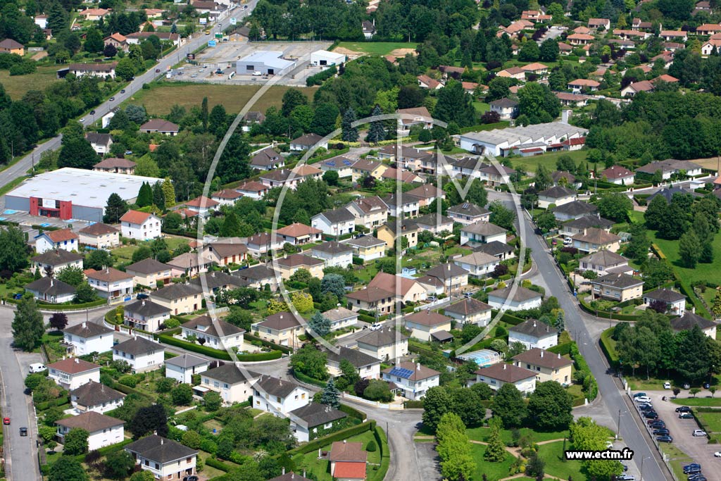Photo arienne de Couzeix