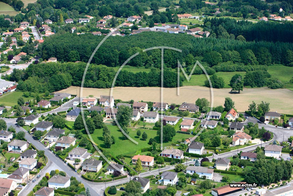 Photo arienne de Couzeix