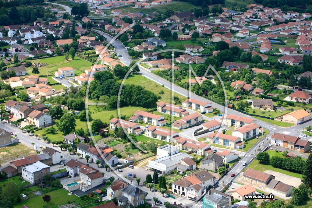 Photo arienne de Couzeix