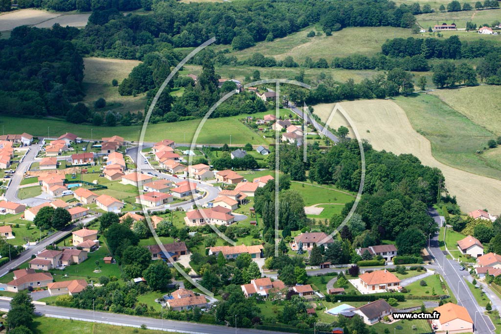 Photo arienne de Couzeix