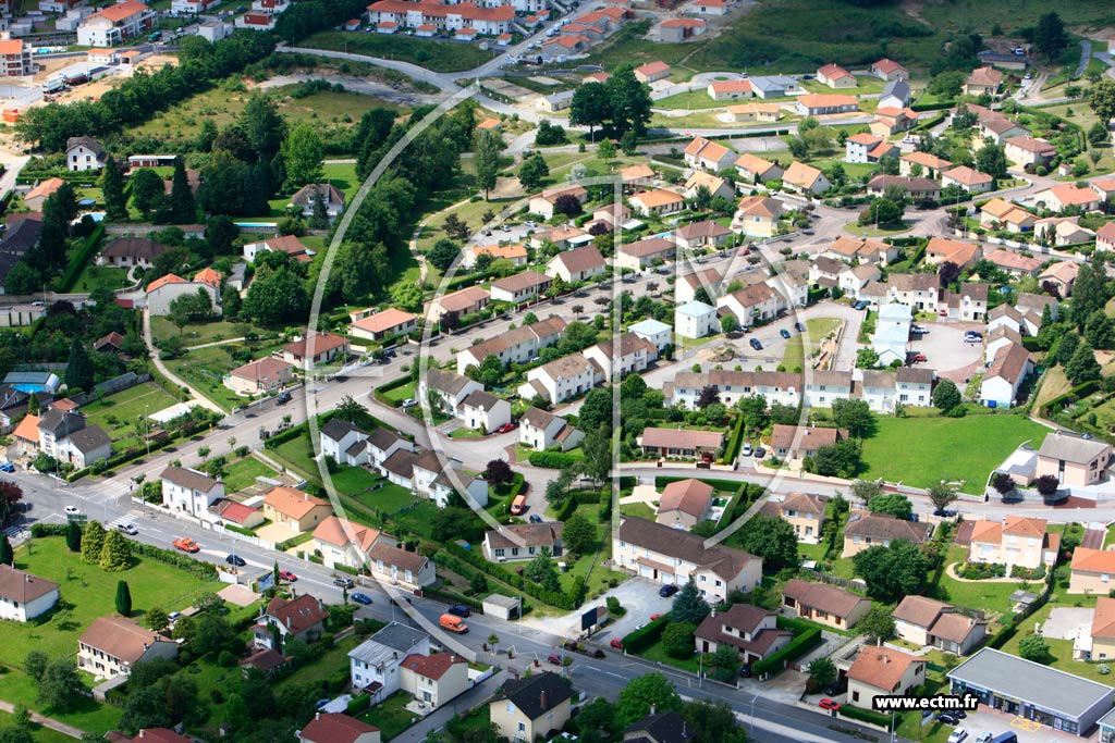 Photo arienne de Couzeix