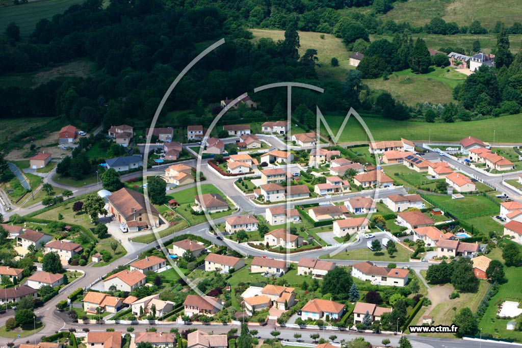 Photo arienne de Couzeix