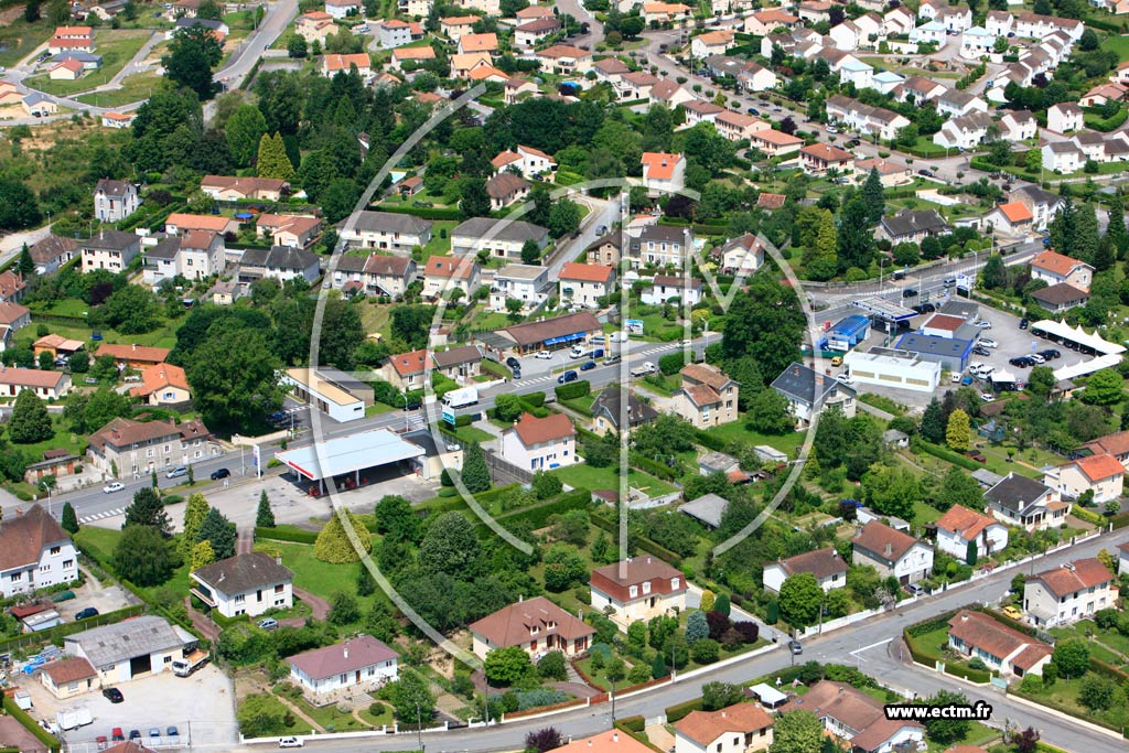 Photo arienne de Couzeix